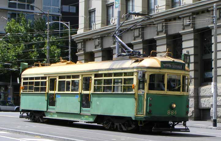 Yarra Trams W class 884